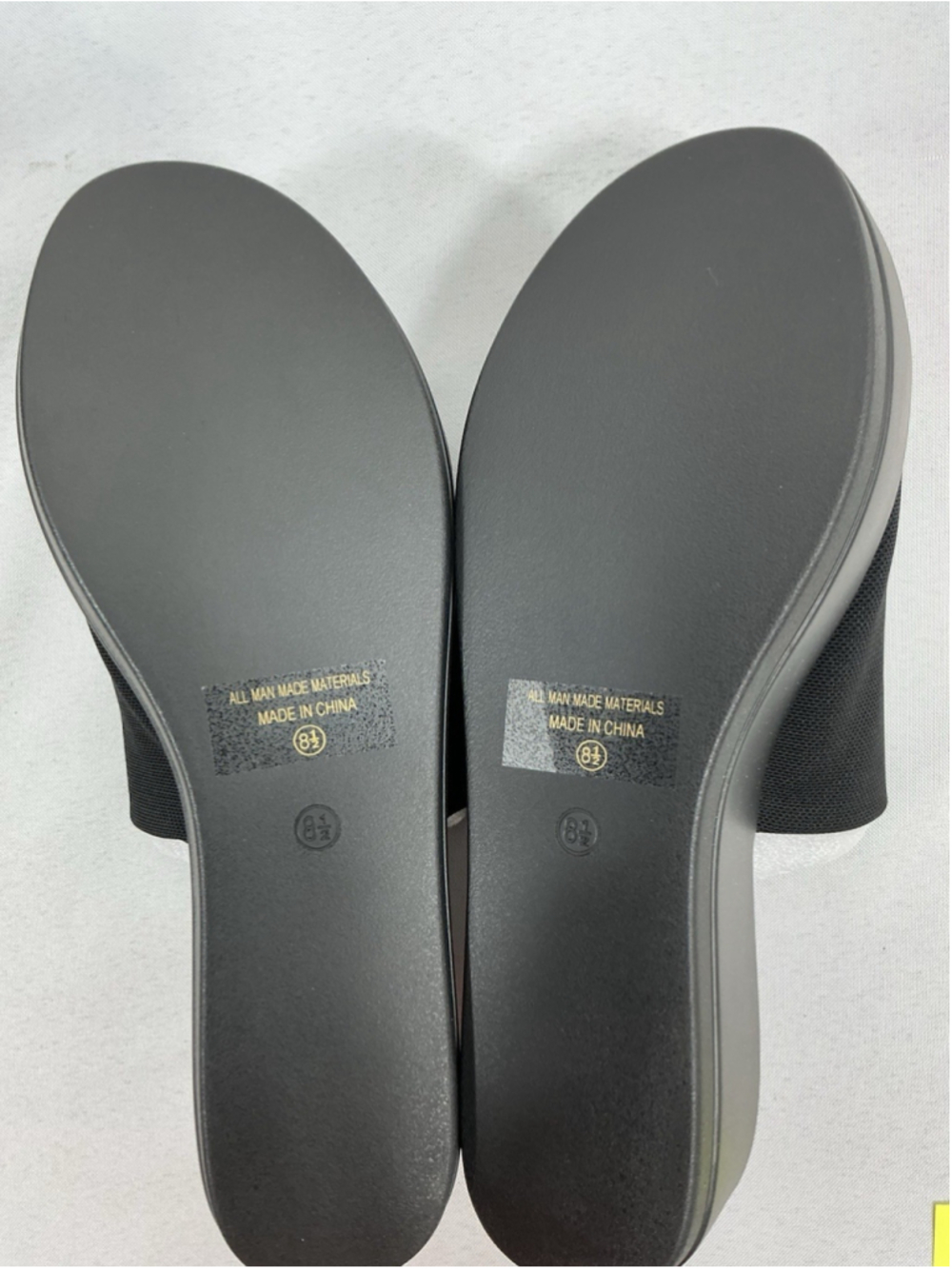 Womans New Nature Breeze Platform Slip On Slide Sandals 8.5 Black - Picture 4 of 5